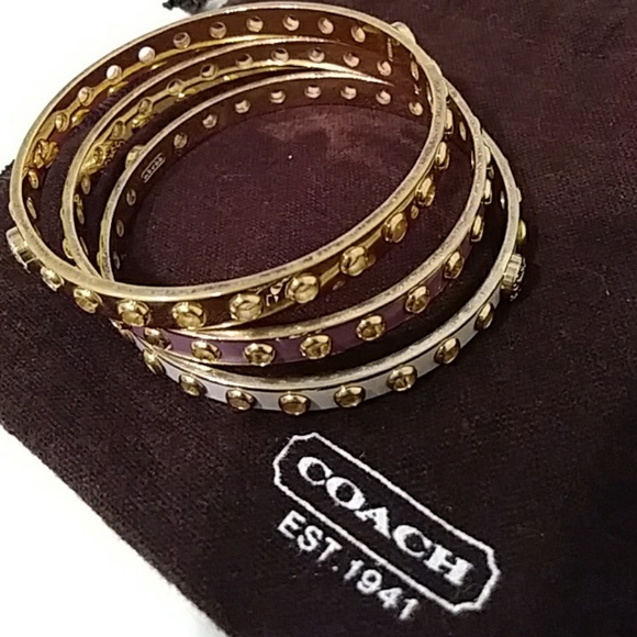 Coach bangle bracelets - Picture 4 of 5